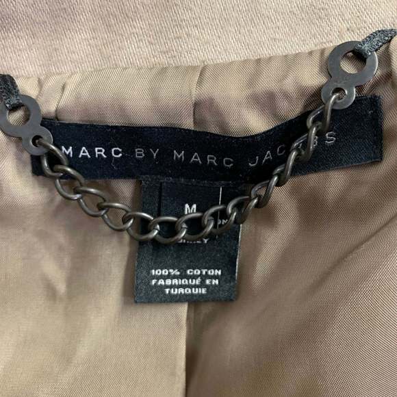 MARC by MARC JACOBS Taupe Moleskin Cotton Notch Lapel Sport Coat - Picture 6 of 8